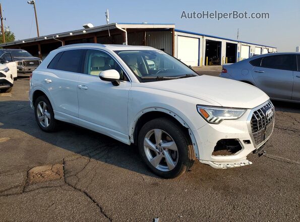 WA1BECF30L1107149 2020 AUDI Q3 White Передня права чверть