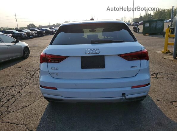 WA1BECF30L1107149 2020 AUDI Q3 White Вид ззаду