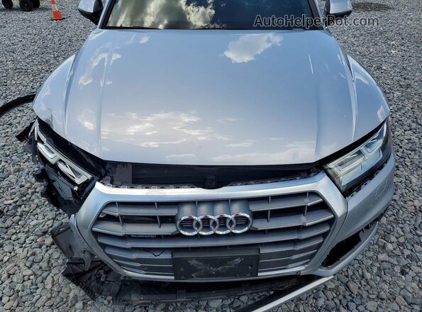 WA1BNAFY0L2061834 2020 AUDI Q5 Gray უკანა სალონის ხედი