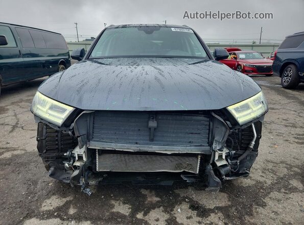 WA1BNAFY2J2222228 2018 AUDI Q5 Gray Widok z przodu