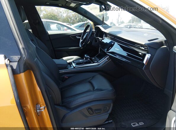 WA1BVAF18KD008191 2019 AUDI Q8 Orange Սալոնի դիմացի տեսք