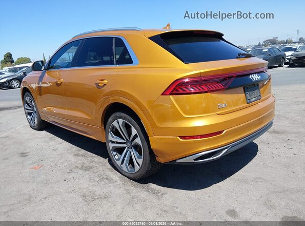 WA1BVAF18KD008191 2019 AUDI Q8 Orange Հետևի ձախ