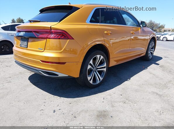 WA1BVAF18KD008191 2019 AUDI Q8 Orange Հետևի աջ