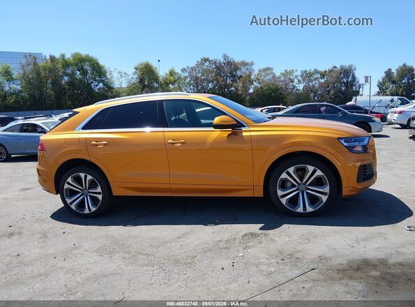 WA1BVAF18KD008191 2019 AUDI Q8 Orange Սալոնի հետևի տեսք
