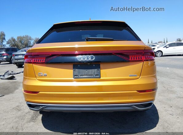 WA1BVAF18KD008191 2019 AUDI Q8 Orange 