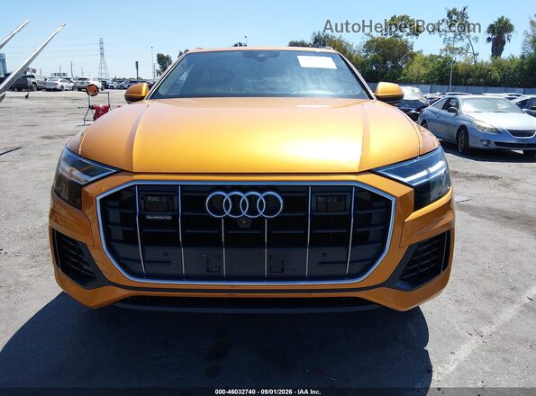 WA1BVAF18KD008191 2019 AUDI Q8 Orange Սարքավորումների վահանակի տեսք