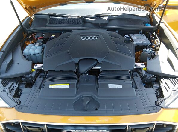 WA1BVAF18KD008191 2019 AUDI Q8 Orange Հետևի տեսք