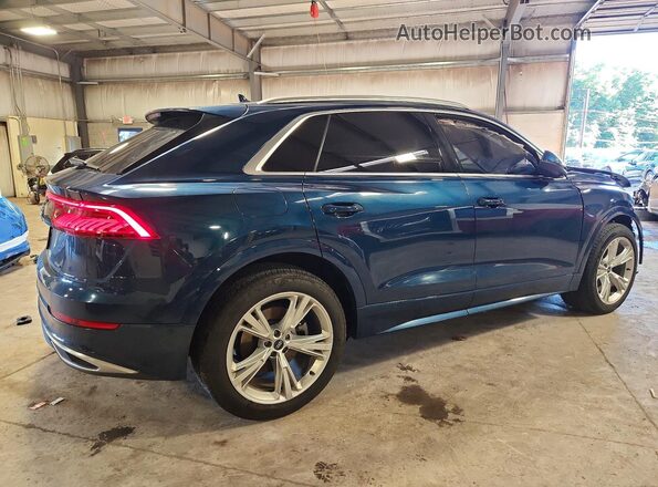 WA1BVAF19MD007439 2021 AUDI Q8 Синий Задняя правая четверть