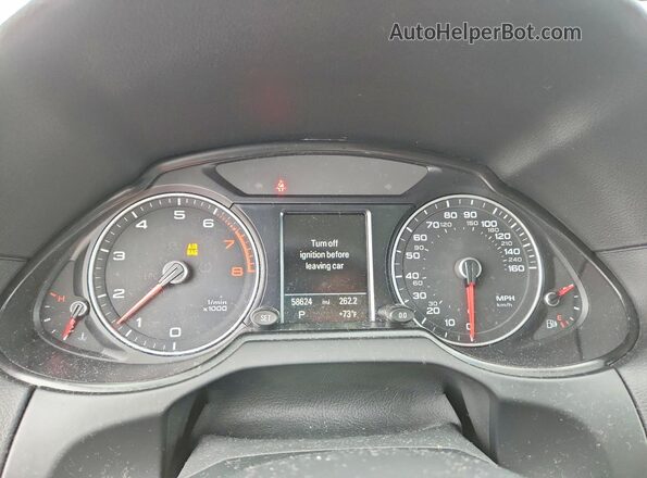 WA1C2AFP2GA145850 2016 AUDI Q5 Черный Вид щитка приборов