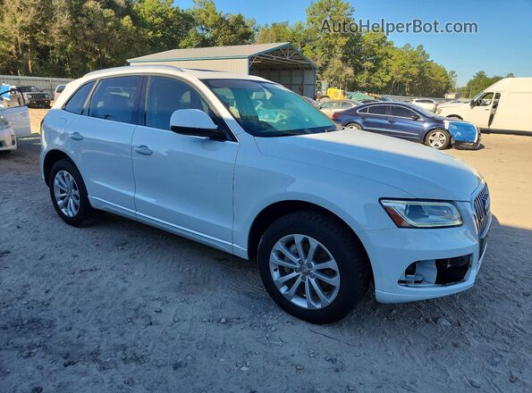 WA1C2AFP4GA151424 2016 AUDI Q5 Белый Передняя правая четверть