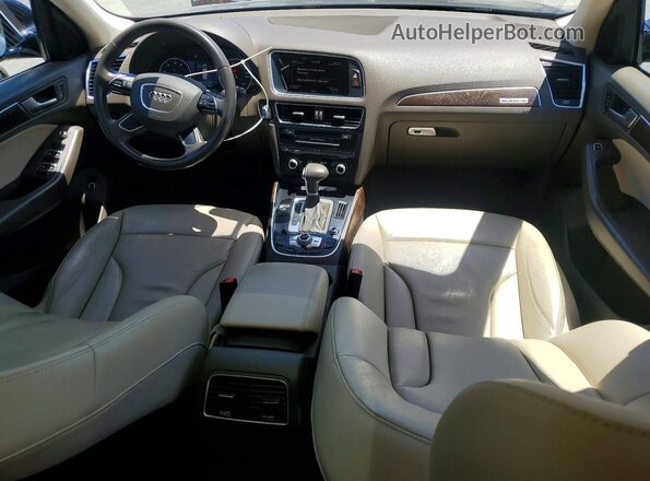 WA1C2AFP6GA102628 2016 AUDI Q5 Black წინა პანელის ხედი
