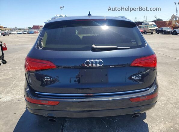 WA1C2AFP6GA102628 2016 AUDI Q5 Black უკანა ხედი