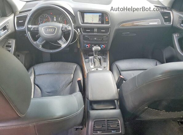WA1C2AFP7HA067521 2017 AUDI Q5 Gray Առջևի վահանակի տեսք