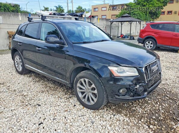 WA1C2AFP8HA006694 2017 AUDI Q5 Черный Передняя правая четверть