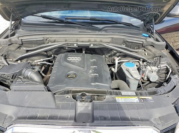 WA1C2AFP8HA006694 2017 AUDI Q5 Черный Вид задней части салона