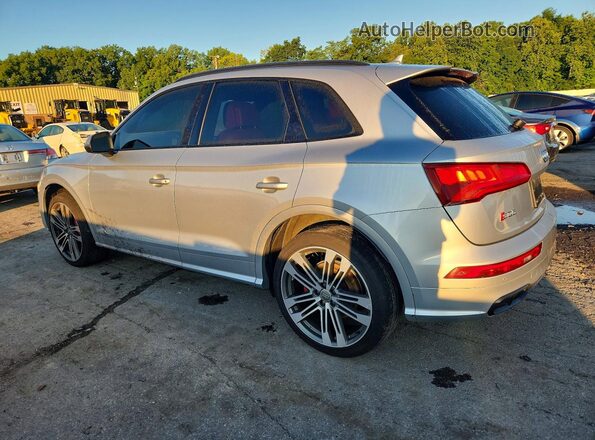 WA1C4AFY0K2007374 2019 AUDI SQ5 Silver Trasero izquierdo
