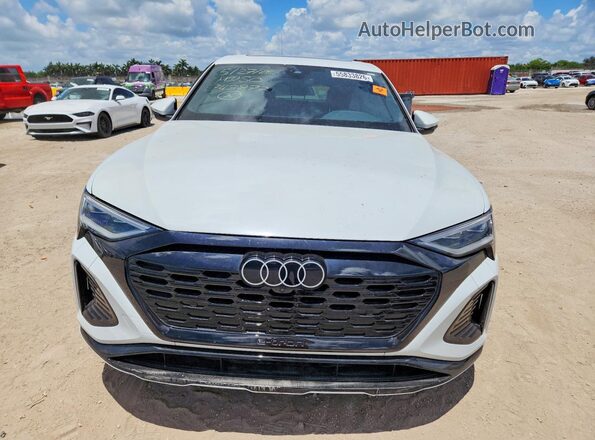WA1CAAGE0RB062575 2024 AUDI Q8 White წინა ხედი