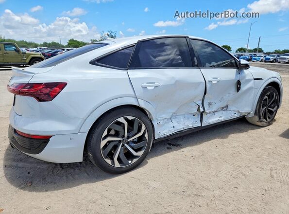 WA1CAAGE0RB062575 2024 AUDI Q8 White უკანა მარჯვენა