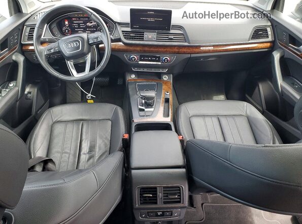 WA1CNAFY4J2067427 2018 AUDI Q5 Gray Առջևի վահանակի տեսք