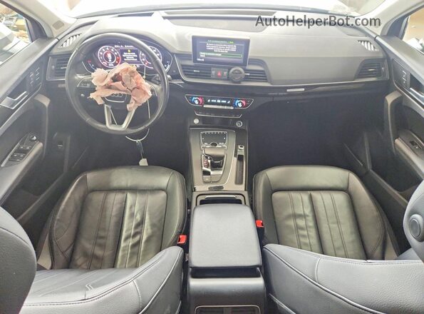 WA1CNAFY9J2188549 2018 AUDI Q5 White Առջևի վահանակի տեսք