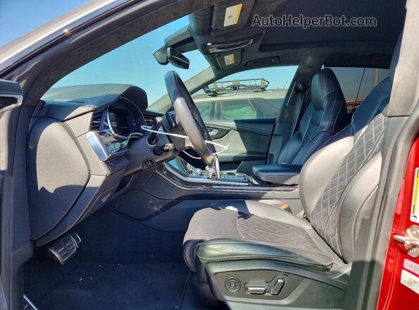WA1CWAF15LD027882 2020 AUDI SQ8 Серебряный Вид салона спереди