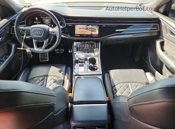 WA1CWAF15LD027882 2020 AUDI SQ8 Серебряный Вид панели приборов