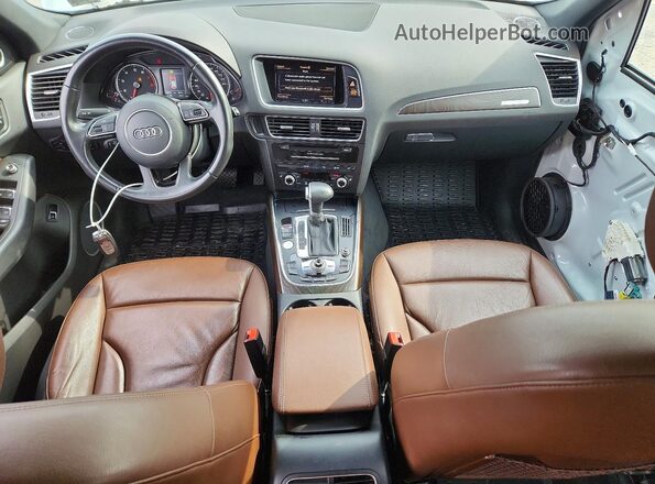 WA1D7AFP1GA064599 2016 AUDI Q5 White Вид панелі приладів