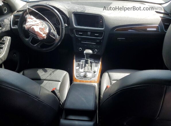 WA1D7AFP2HA003215 2017 AUDI Q5 Серебряный Вид панели приборов