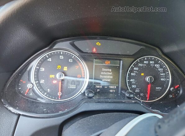 WA1D7AFP2HA003215 2017 AUDI Q5 Серебряный Вид щитка приборов