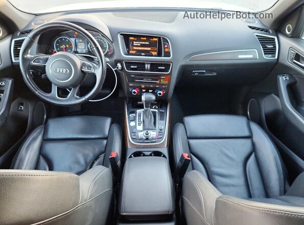 WA1D7AFP9GA032144 2016 AUDI Q5 Silver Առջևի վահանակի տեսք