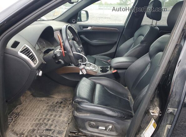 WA1D7AFP9HA011313 2017 AUDI Q5 Black წინა სალონის ხედი