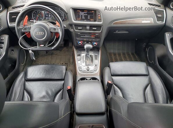 WA1D7AFP9HA011313 2017 AUDI Q5 Black წინა პანელის ხედი