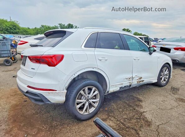 WA1DECF30S1104551 2025 AUDI Q3 White უკანა მარჯვენა