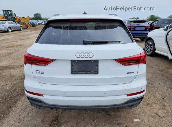 WA1DECF31S1111556 2025 AUDI Q3 White Հետևի տեսք
