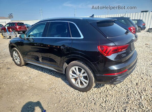 WA1DECF36M1010404 2021 AUDI Q3 Black Задня ліва чверть