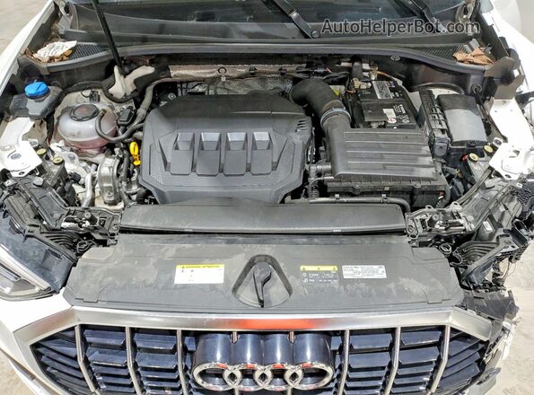 WA1DECF3XP1089841 2023 AUDI Q3 White Engine compartment view
