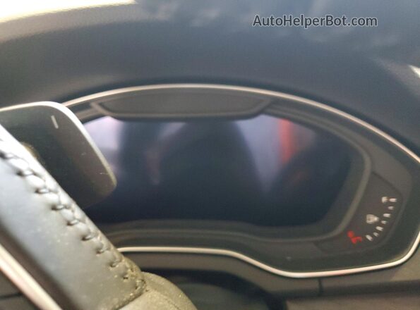 WA1E2AFY2L2044877 2020 AUDI Q5 White Vista del cuadro de instrumentos
