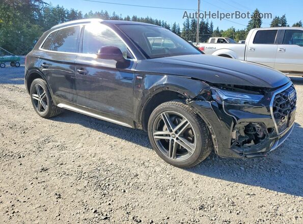 WA1E2AFY8M2003445 2021 AUDI Q5 Черный Передняя правая четверть