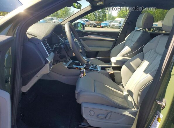 WA1EAAFY3S2017785 2025 AUDI Q5 Green Vista interior delantera