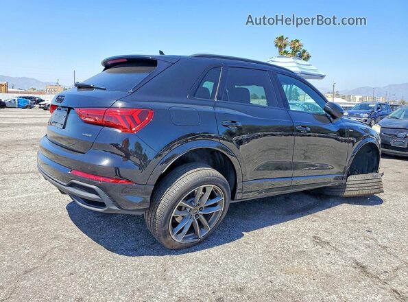 WA1EECF31R1053365 2024 AUDI Q3 Black უკანა მარჯვენა