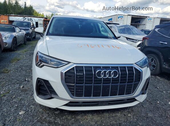 WA1EECF36K1065758 2019 AUDI Q3 White Front view
