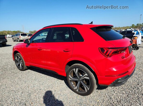 WA1EECF37R1151428 2024 AUDI Q3 Red Задня ліва чверть