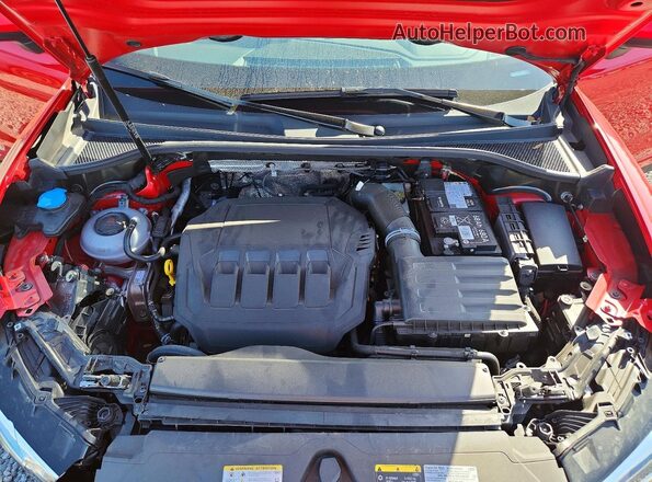 WA1EECF37R1151428 2024 AUDI Q3 Red Вид підкапотного простору