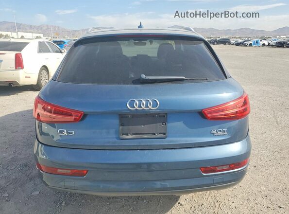 WA1EFCFS0GR010011 2016 AUDI Q3 Blue Rear view