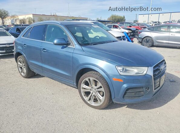 WA1EFCFS0GR010011 2016 AUDI Q3 Blue Front right