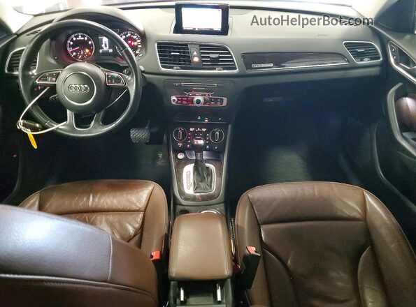 WA1EFCFS5GR014779 2016 AUDI Q3 White Առջևի վահանակի տեսք