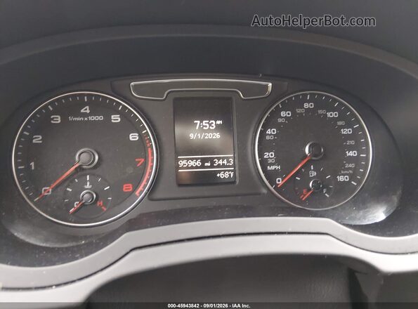 WA1EFCFS9GR009763 2016 AUDI Q3 White უკანა სავარძლების ხედი