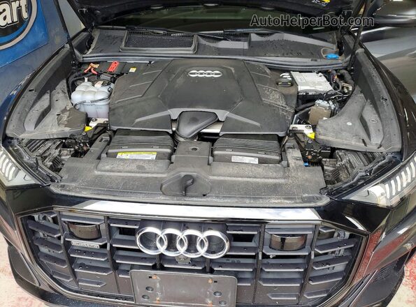 WA1EVAF17KD012696 2019 AUDI Q8 Charcoal Вид задньої частини салону