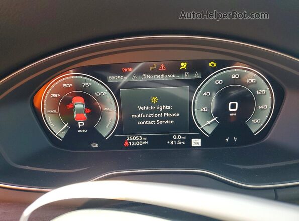 WA1F2AFY8R2084510 2024 AUDI Q5 Серый Вид щитка приборов
