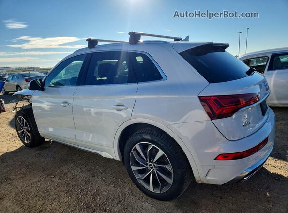 WA1FAAFY2M2023830 2021 AUDI Q5 White Rear left